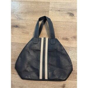 Guia's Womens Black Leather Tote Made in Italy Shoulder